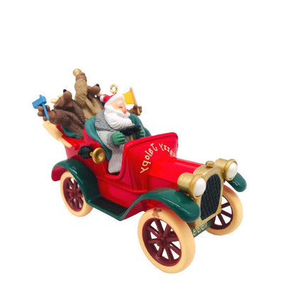 1999 Jazzy Jalopy Hallmark Ornament (Reindeer Quartet) QX6549