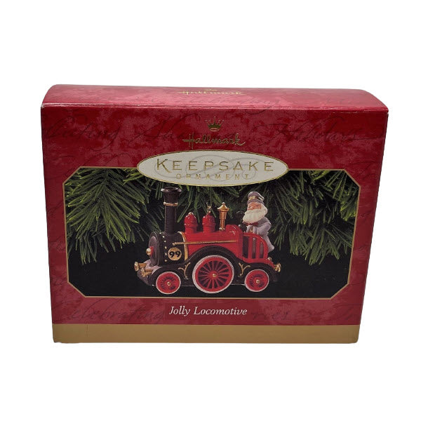 1999 Jolly Locomotive Hallmark Ornament (Train) QX6859