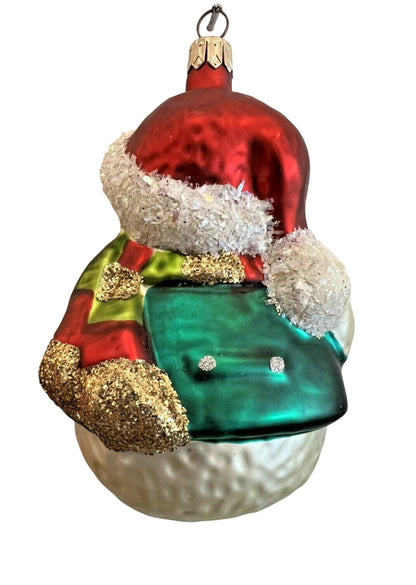 1999 Jolly Snowman (Blown Glass)