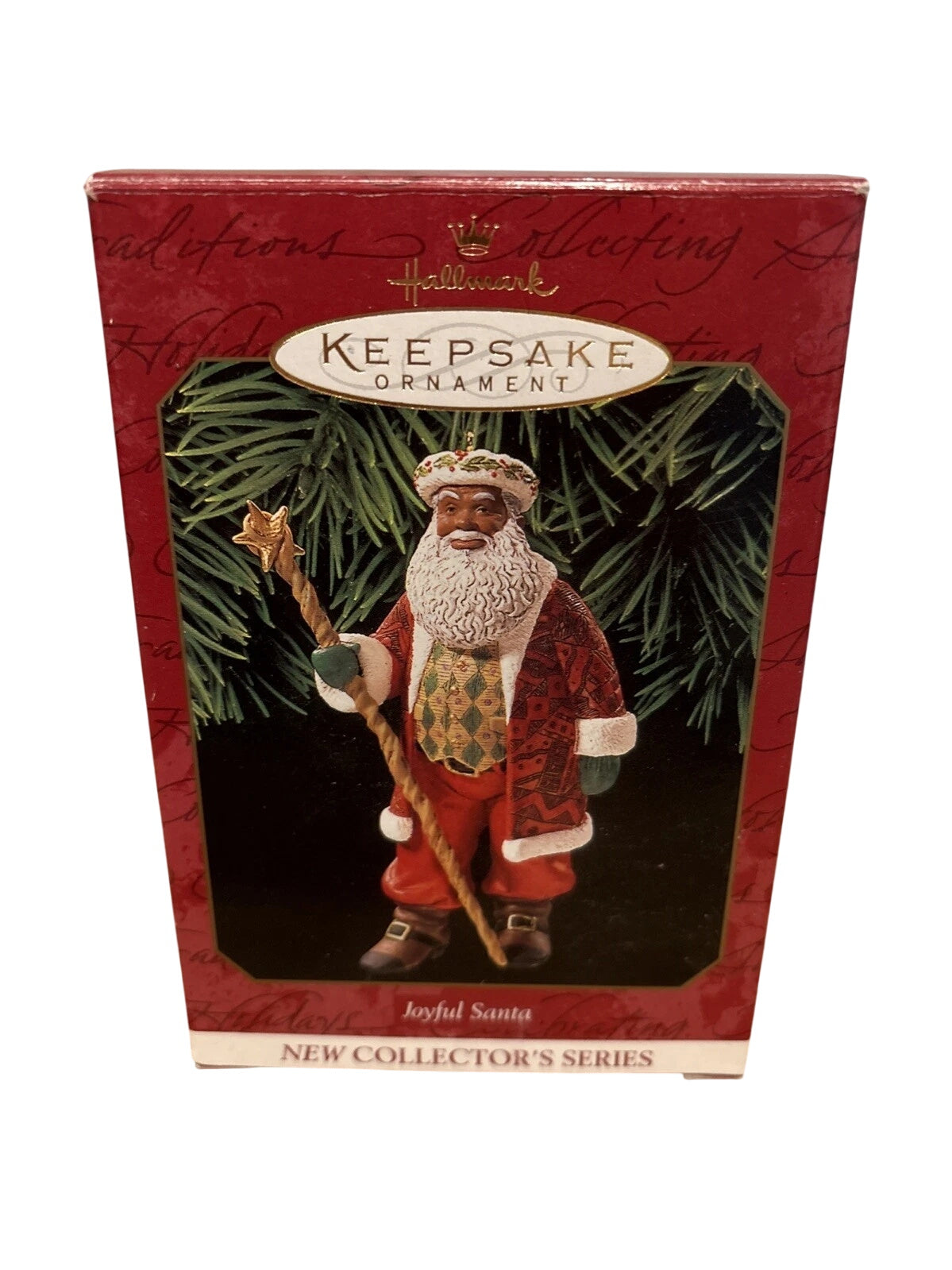 1999 Joyful Santa #1 Hallmark Ornament (Joyful Santa) QX6949