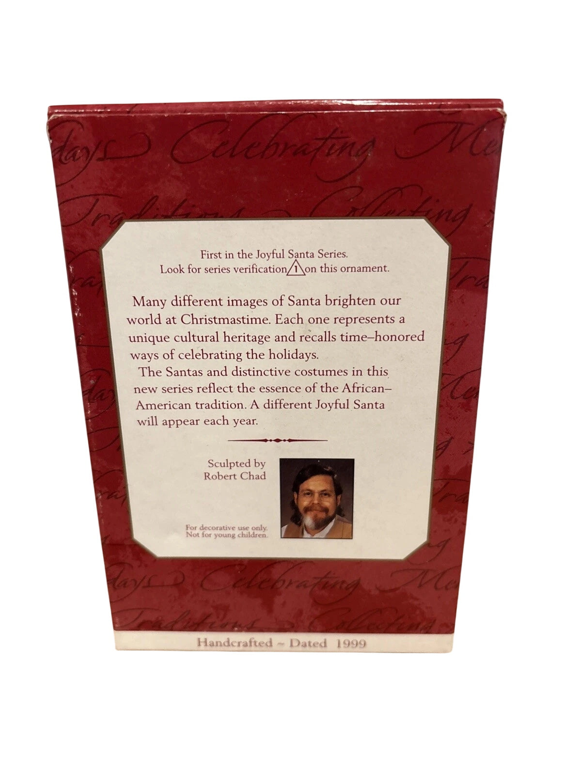 1999 Joyful Santa #1 Hallmark Ornament (Joyful Santa) QX6949