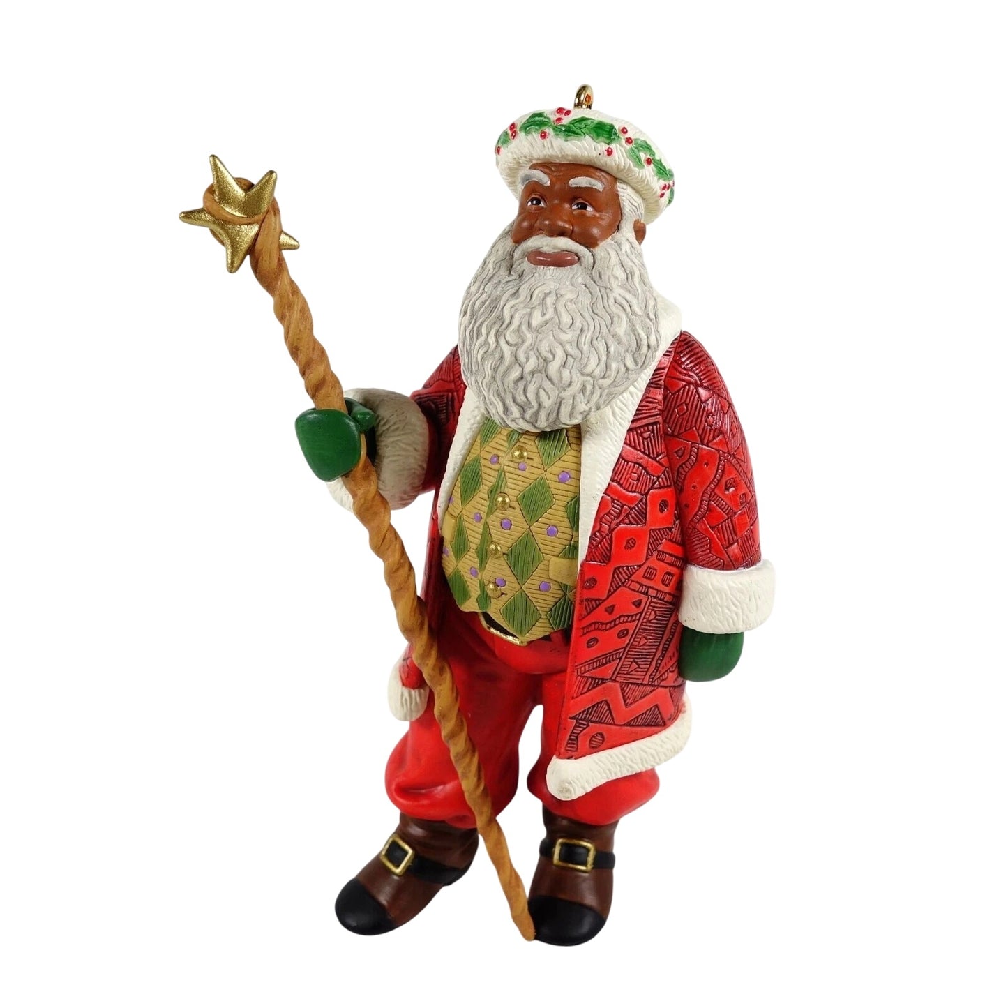 1999 Joyful Santa #1 Hallmark Ornament (Joyful Santa) QX6949