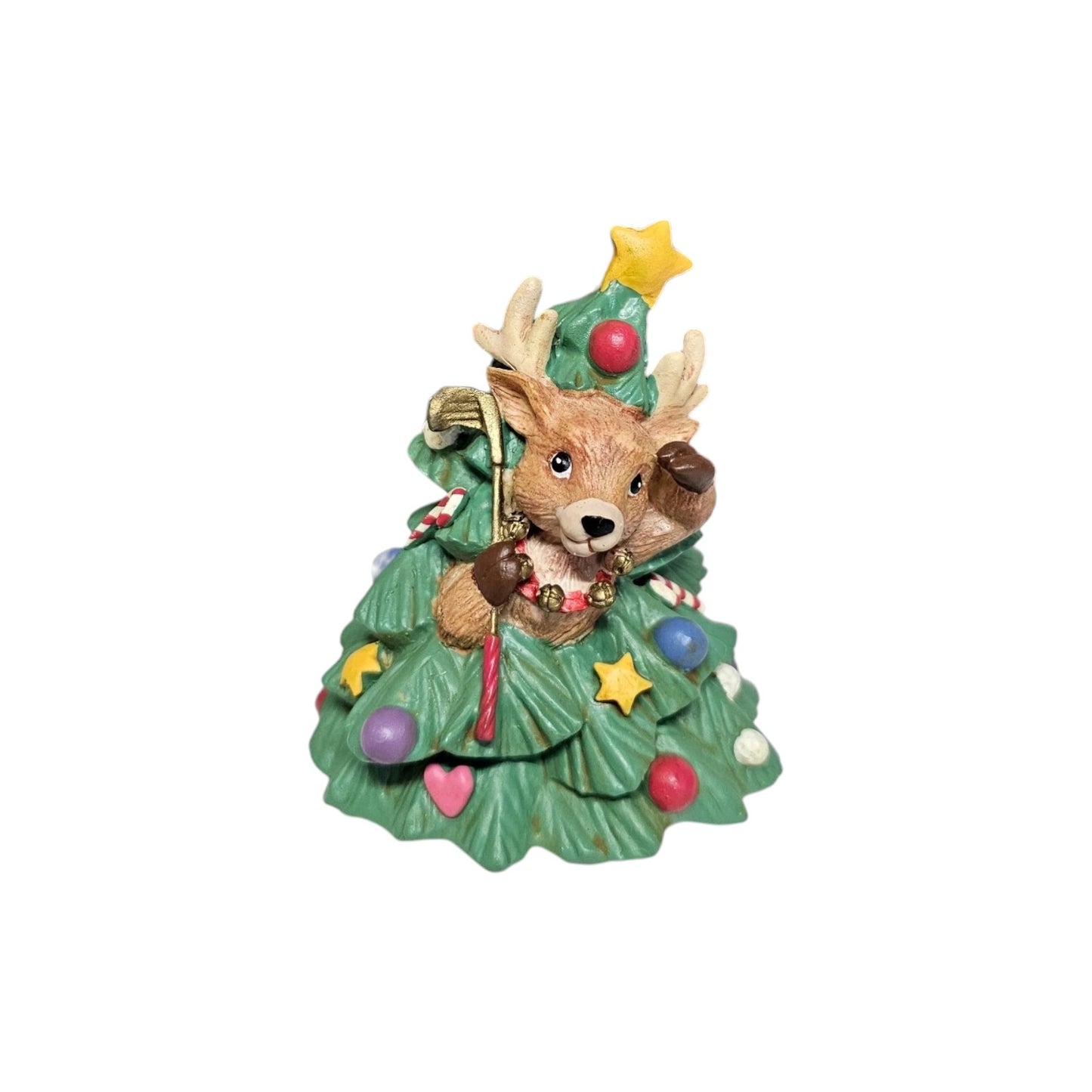 1999 Just 'Fore' Christmas Le Golf Toujours! Carlton Cards Ornaments (Golf) TORN-061M Image1