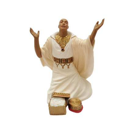 1999 King Malh - Third King Hallmark Ornament (African American Nativity) QX6797