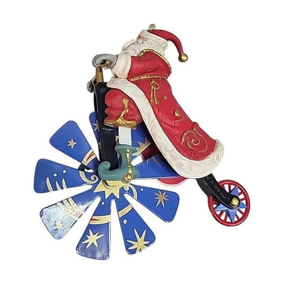 1999 Kringle's Whirligig Hallmark Ornament (Santa Claus) QX6847 Image5