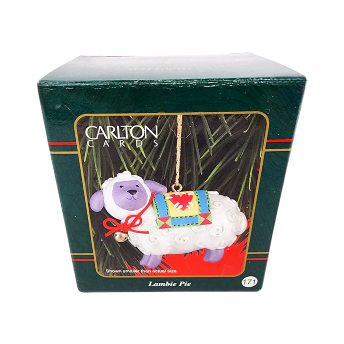 1999 Lambie Pie Carlton Cards Ornaments (Animal) CXOR-171A Image2