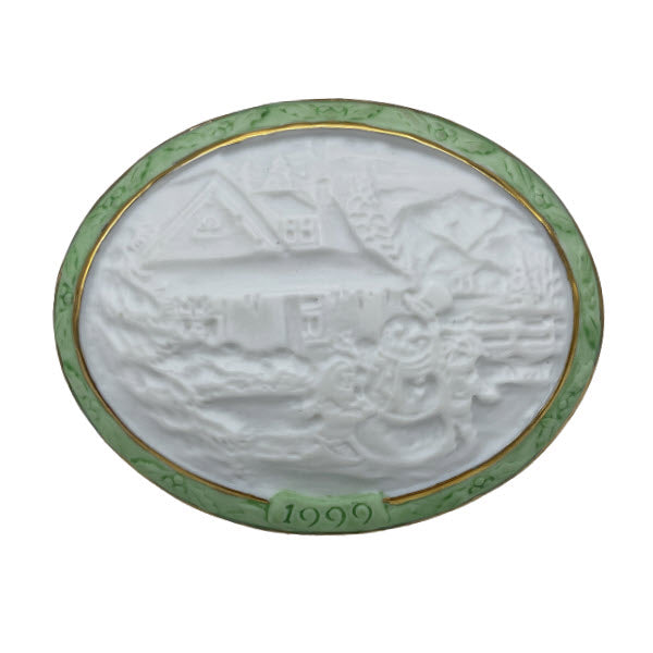 1999 Let it Snow Hallmark Ornament (Snow) QLX7427