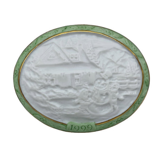 1999 Let it Snow Hallmark Ornament (Snow) QLX7427