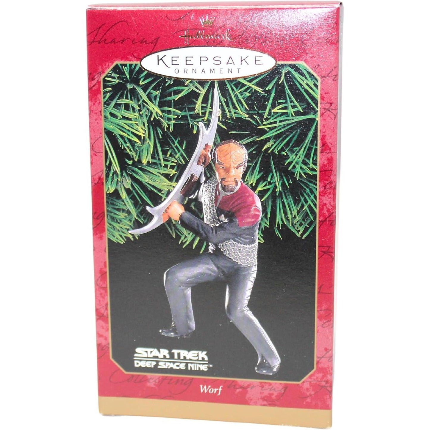 1999 Lieutenant Commander Worf Hallmark Ornament (Star Trek) QXI4139
