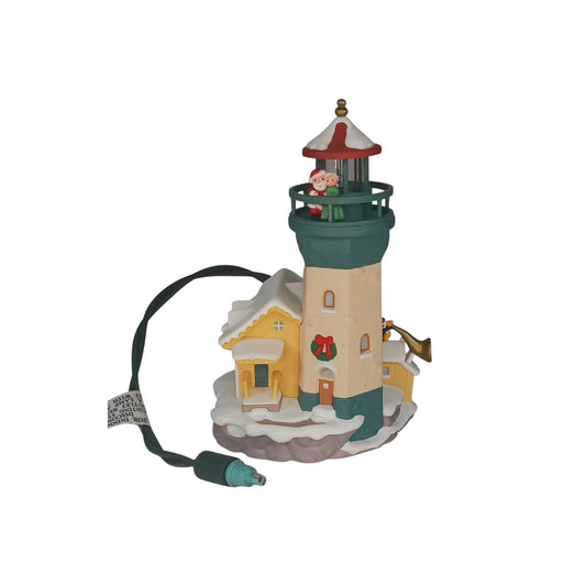 1999 Lighthouse Greetings Hallmark Ornament (Lighthouse Greetings) QLX7379 Image1