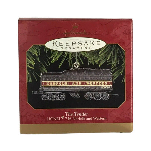 1999 Lionel 746 Norfolk and Western Tender Hallmark Ornament (Lionel) QX6497