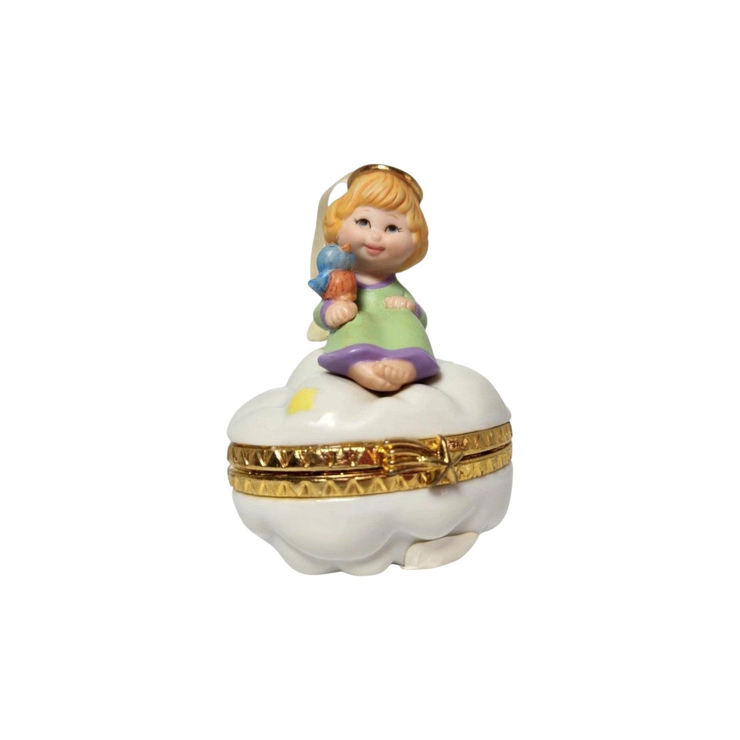 1999 Little Cloud Keeper Hallmark Ornament (Angel) QX6877 Image1