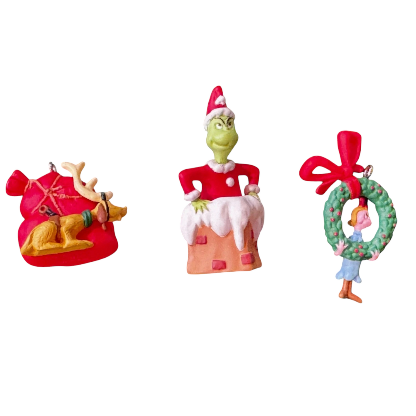 1999 Merry Grinch-mas! Hallmark Ornament (The Grinch) QXI4627