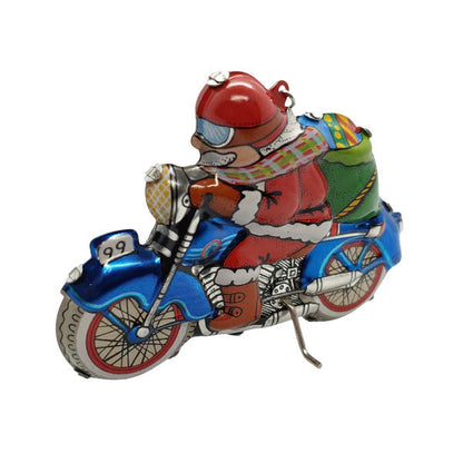 1999 Merry Motorcycle Hallmark Ornament (Tin) QX6637