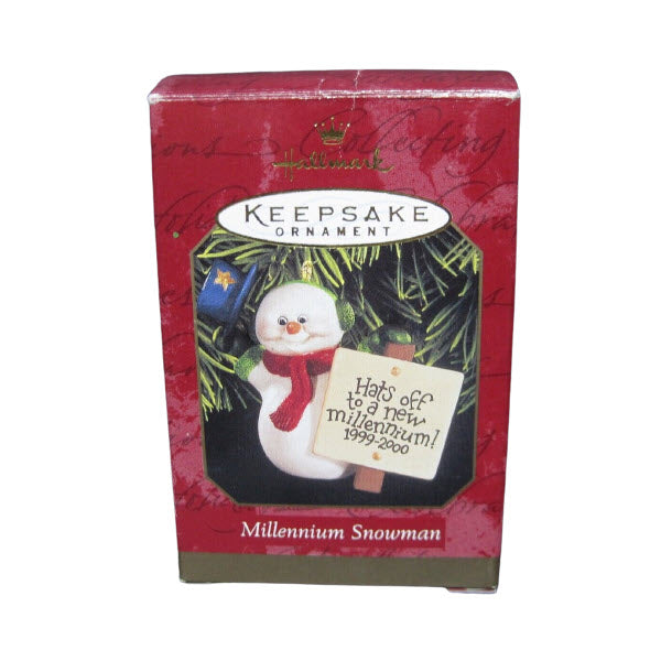 1999 Millennium Snowman Hallmark Ornament (Snowmen) QX8059