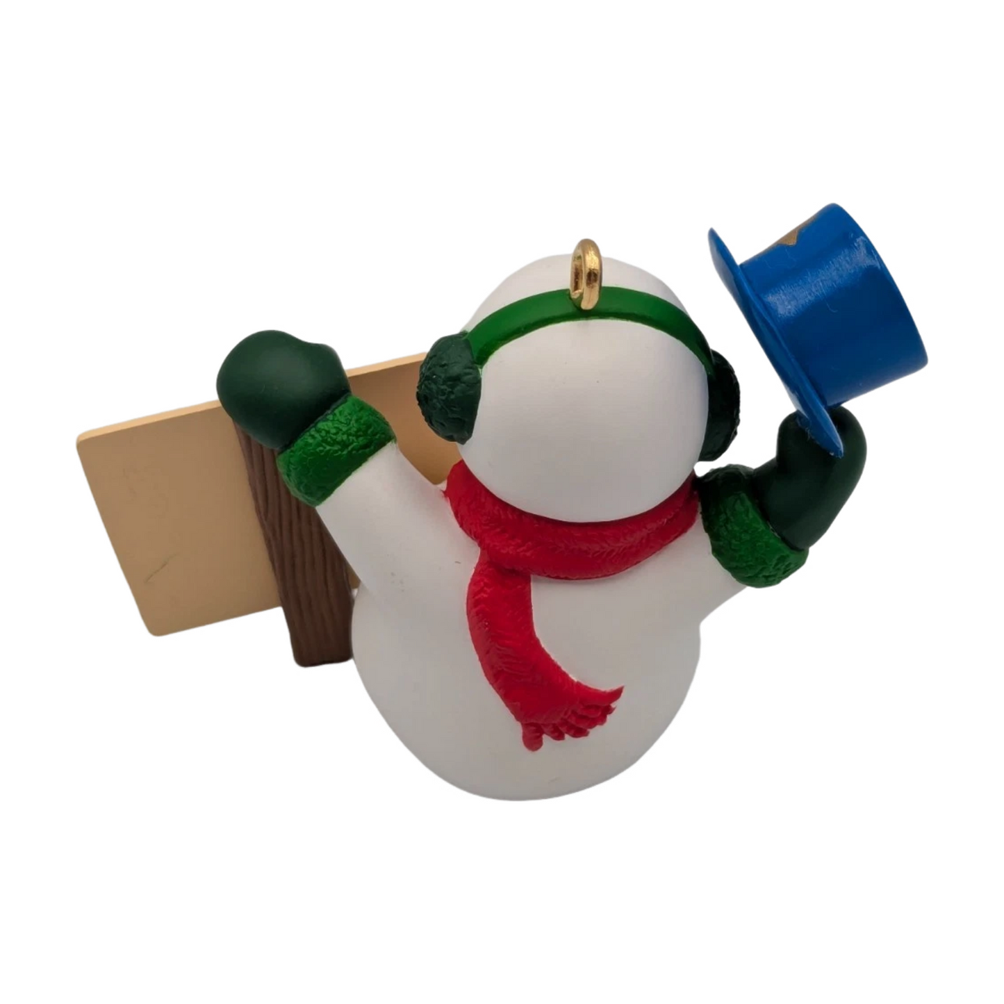 1999 Millennium Snowman Hallmark Ornament (Snowmen) QX8059 Image3