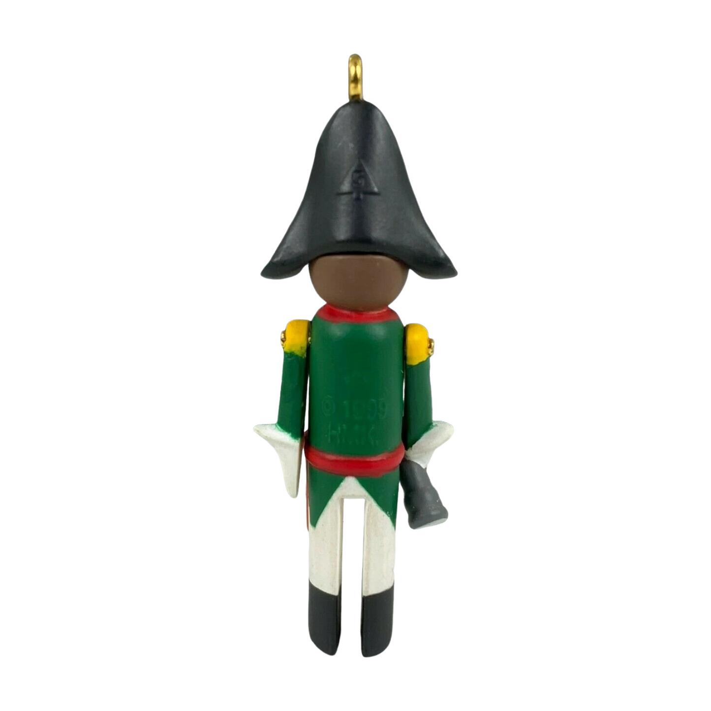 1999 Miniature Clothespin Soldier Hallmark Ornament (Miniature Clothespin Soldier) QXM4579 Image4