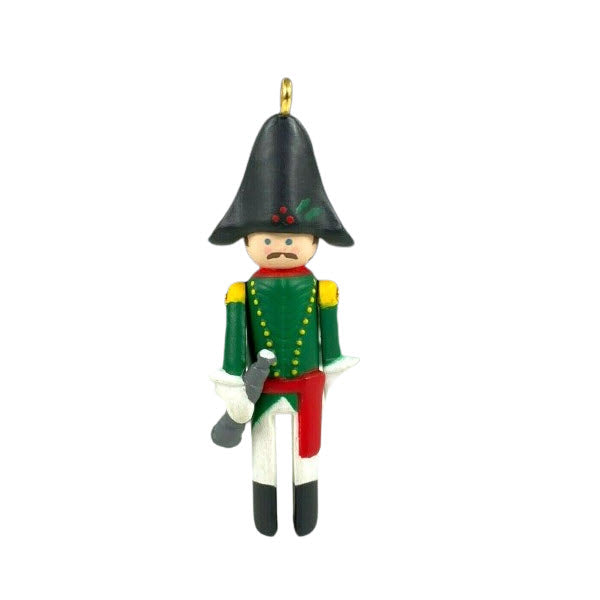 1999 Miniature Clothespin Soldier Hallmark Ornament (Miniature Clothespin Soldier) QXM4579