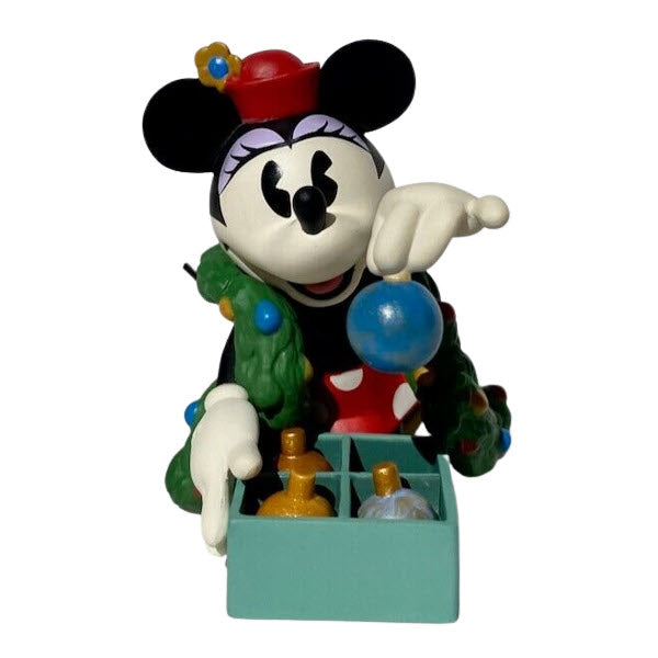 1999 Minnie Trims the Tree Hallmark Ornament (Disney) QXD4059