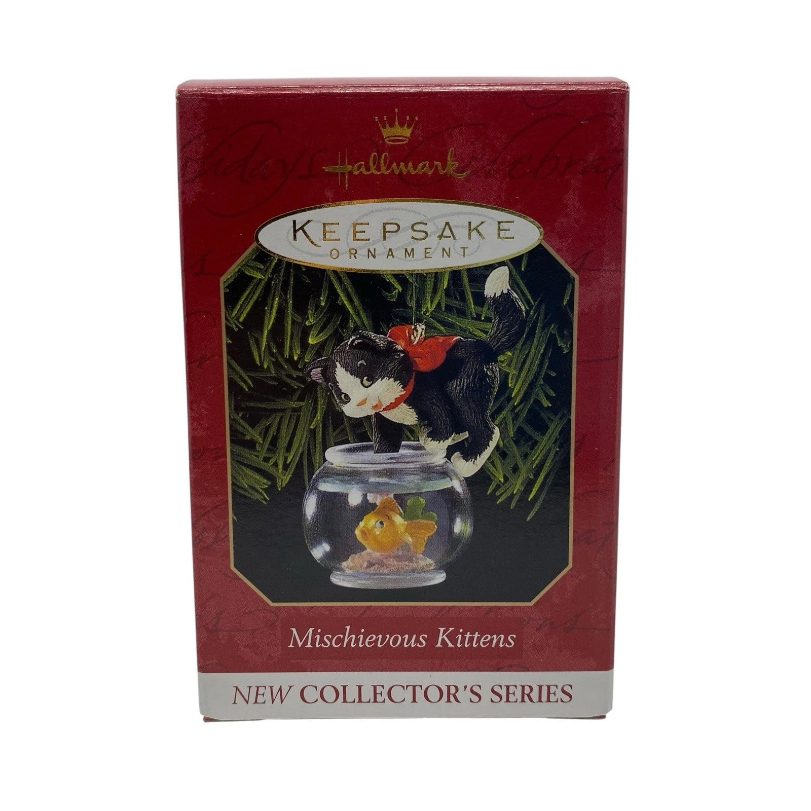 1999 Mischievous Kittens Hallmark Ornament (Mischievous Kittens) QX6427