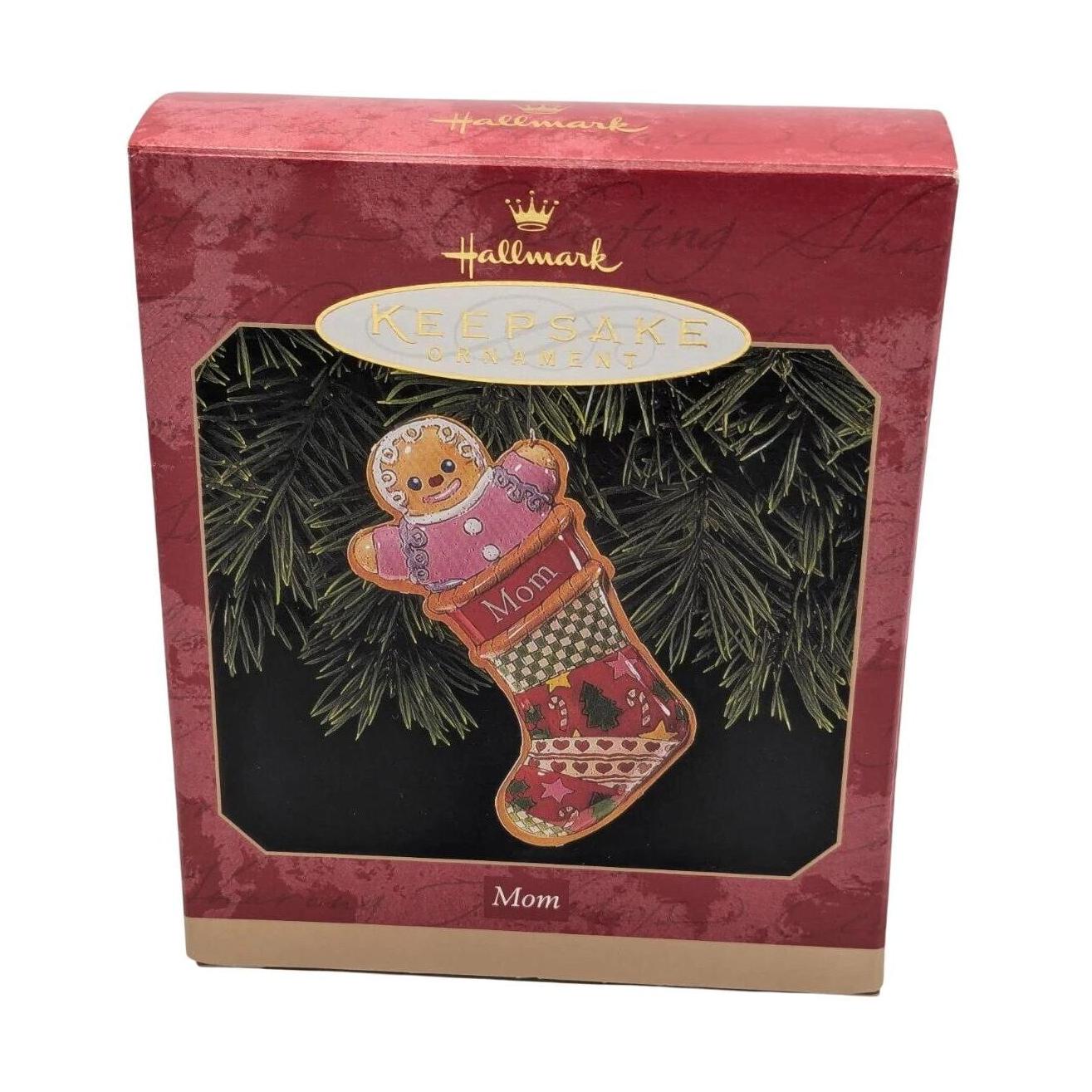 1999 Mom Hallmark Ornament (Gingerbread) QX6717 Image2