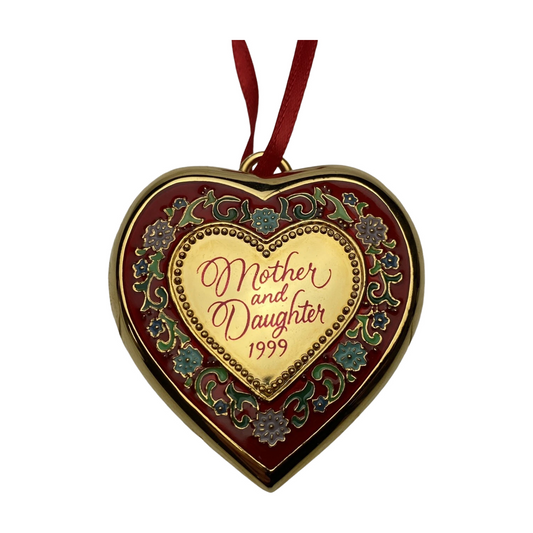 1999 Mother and Daughter Hallmark Ornament (Family) QX6757 Image1