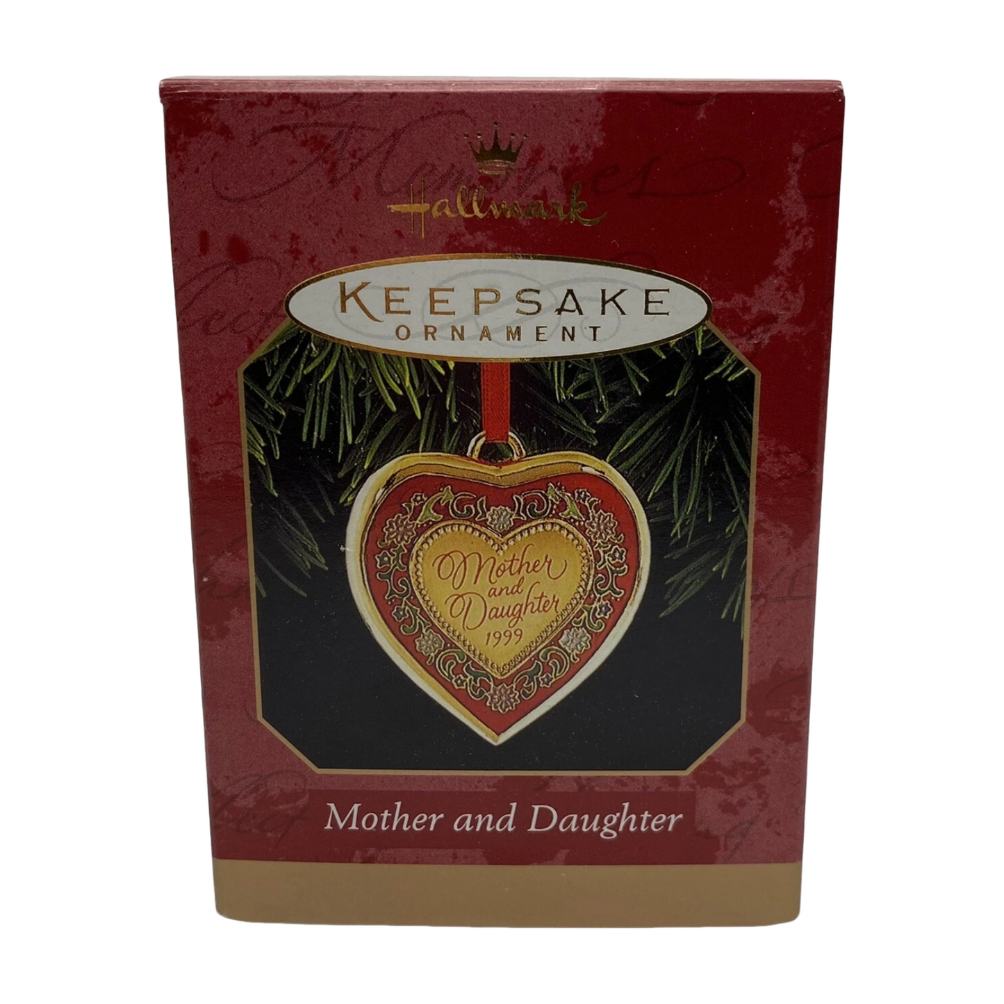1999 Mother and Daughter Hallmark Ornament (Family) QX6757 Image2