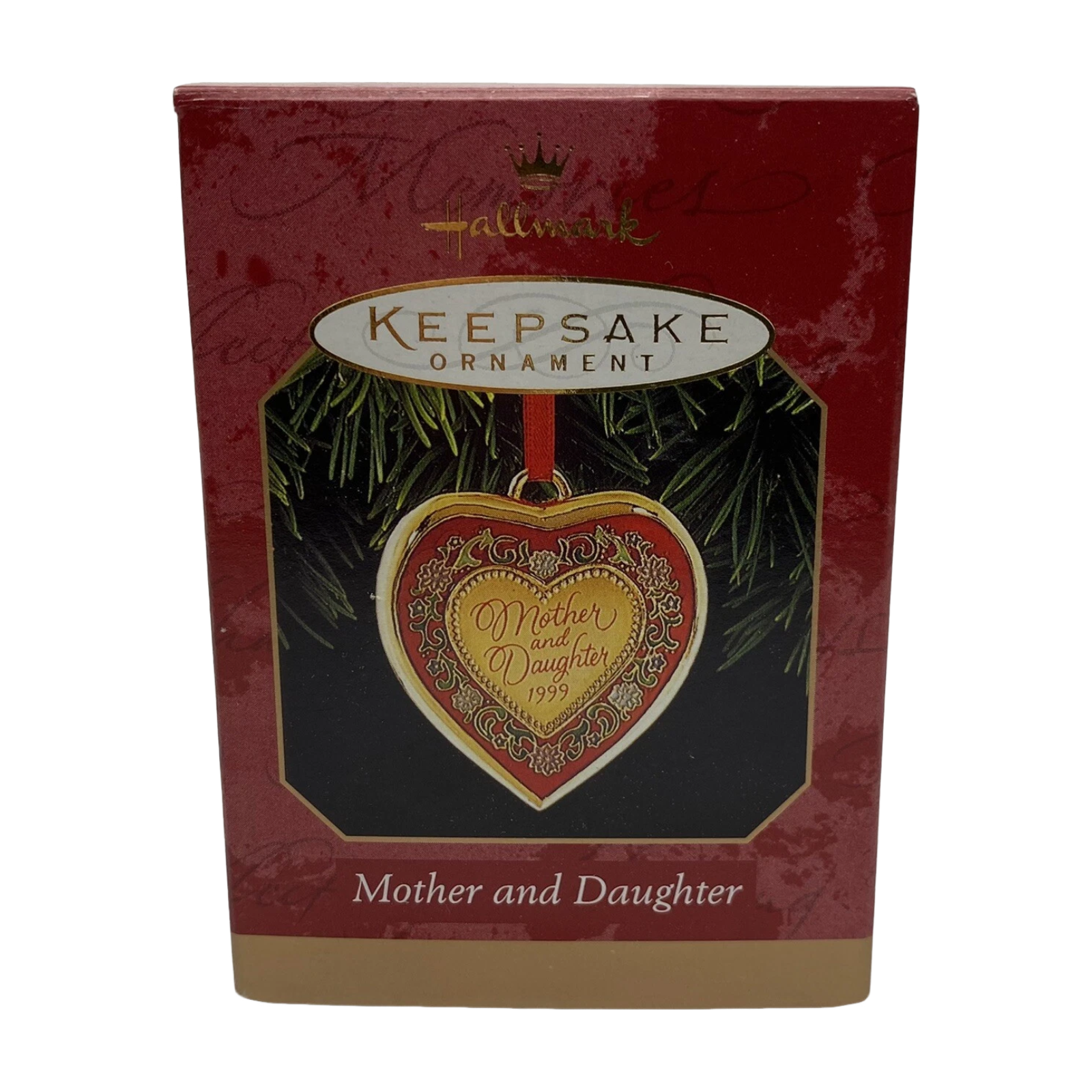 1999 Mother and Daughter Hallmark Ornament (Family) QX6757 Image2