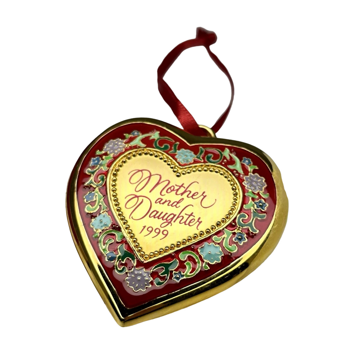 1999 Mother and Daughter Hallmark Ornament (Family) QX6757 Image3