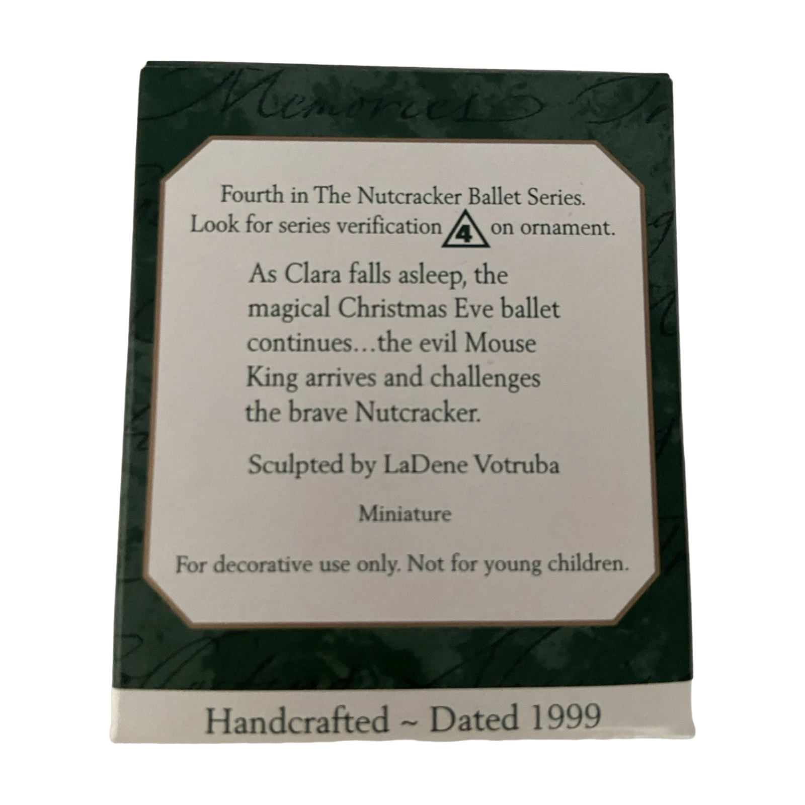 1999 Mouse King Hallmark Ornament (The Nutcracker Ballet) QXM4487 Image7