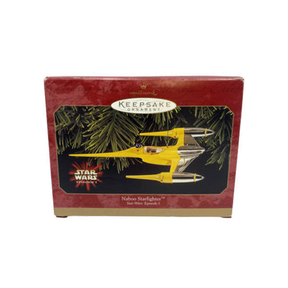 1999 Naboo Starfighter Hallmark Ornament (Star Wars) QXI7613