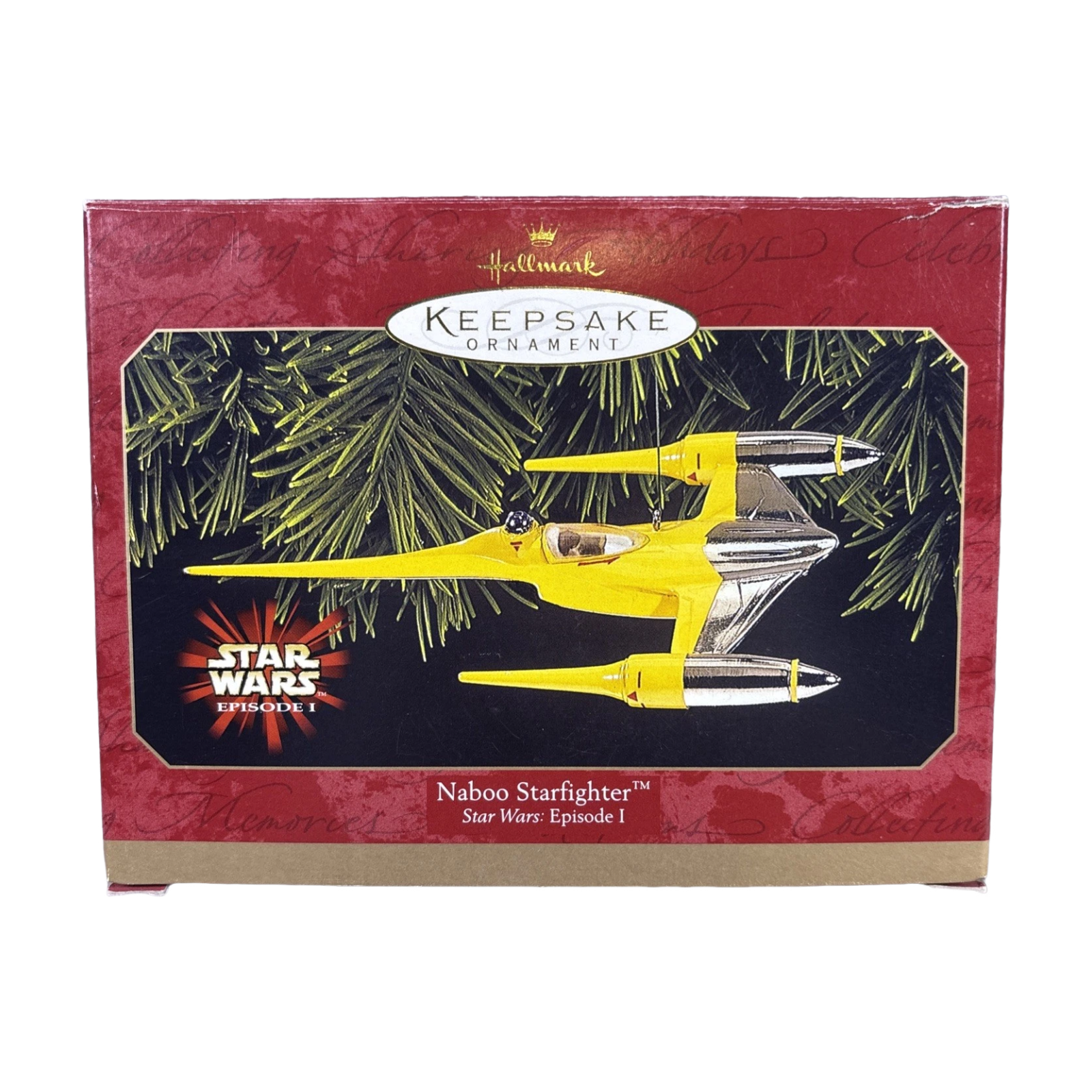 1999 Naboo Starfighter Hallmark Ornament (Star Wars) QXI7613 Image2