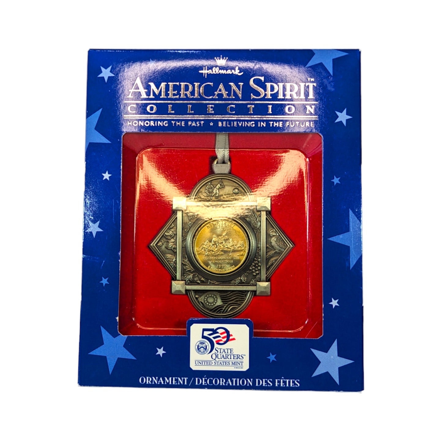 1999 New Jersey Quarter Ornament Hallmark Ornament (50 State Quarters) QMP9402