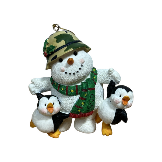 1999 North Pole POals - Carlton Cards Ornaments (Snowmen) MMORN913 Image1