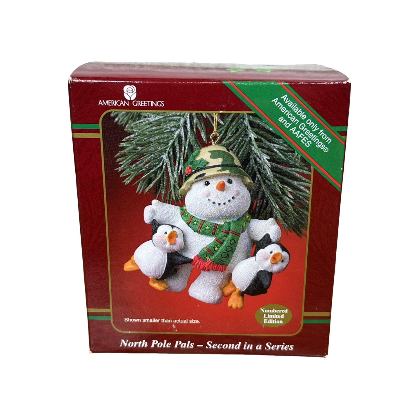 1999 North Pole POals - Carlton Cards Ornaments (Snowmen) MMORN913 Image2