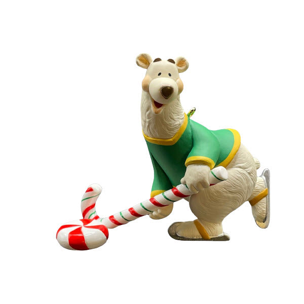1999 North Pole Star Hallmark Ornament (Polar Bear) QX6589