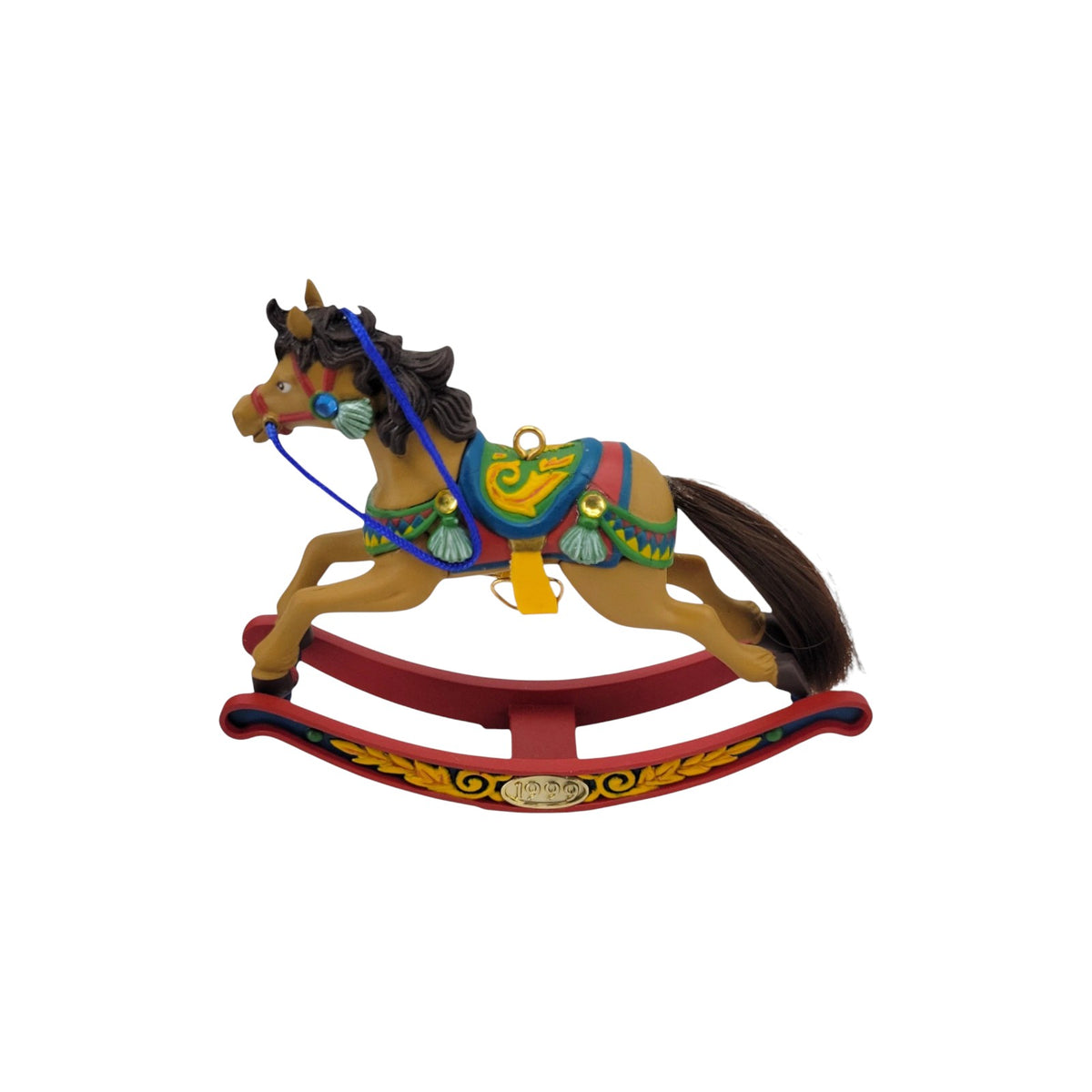 1999 Old-Fashioned Fun Carlton Cards Ornaments (Rocking Horse) CXOR-138A Image1