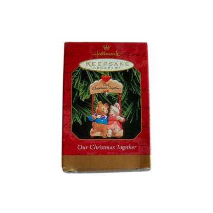 1999 Our Christmas Together Hallmark Ornament (Mouse) QX6689