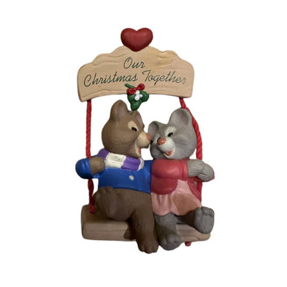 1999 Our Christmas Together Hallmark Ornament (Mouse) QX6689