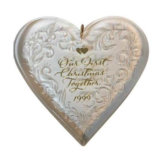 1999 Our First Christmas Together Hallmark Ornament (Our Christmas Together) QX3207 Image1