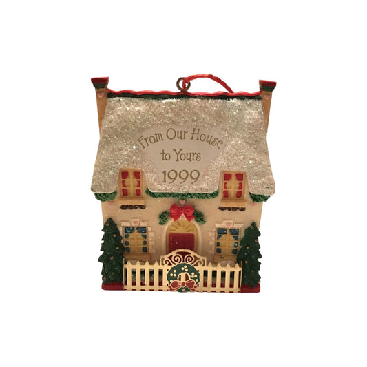 1999 Our Home to Your House Carlton Cards Ornaments (New Home) CXOR-009A Image1