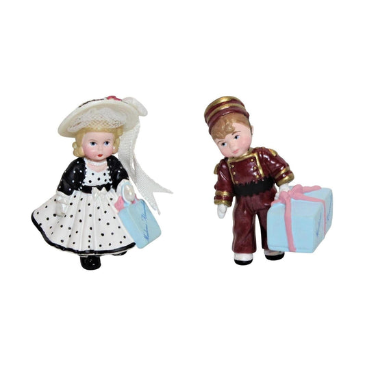 1999 Park Avenue Wendy & Alex the Bellhop Hallmark Ornament (Madame Alexander) QFM8499 Image1