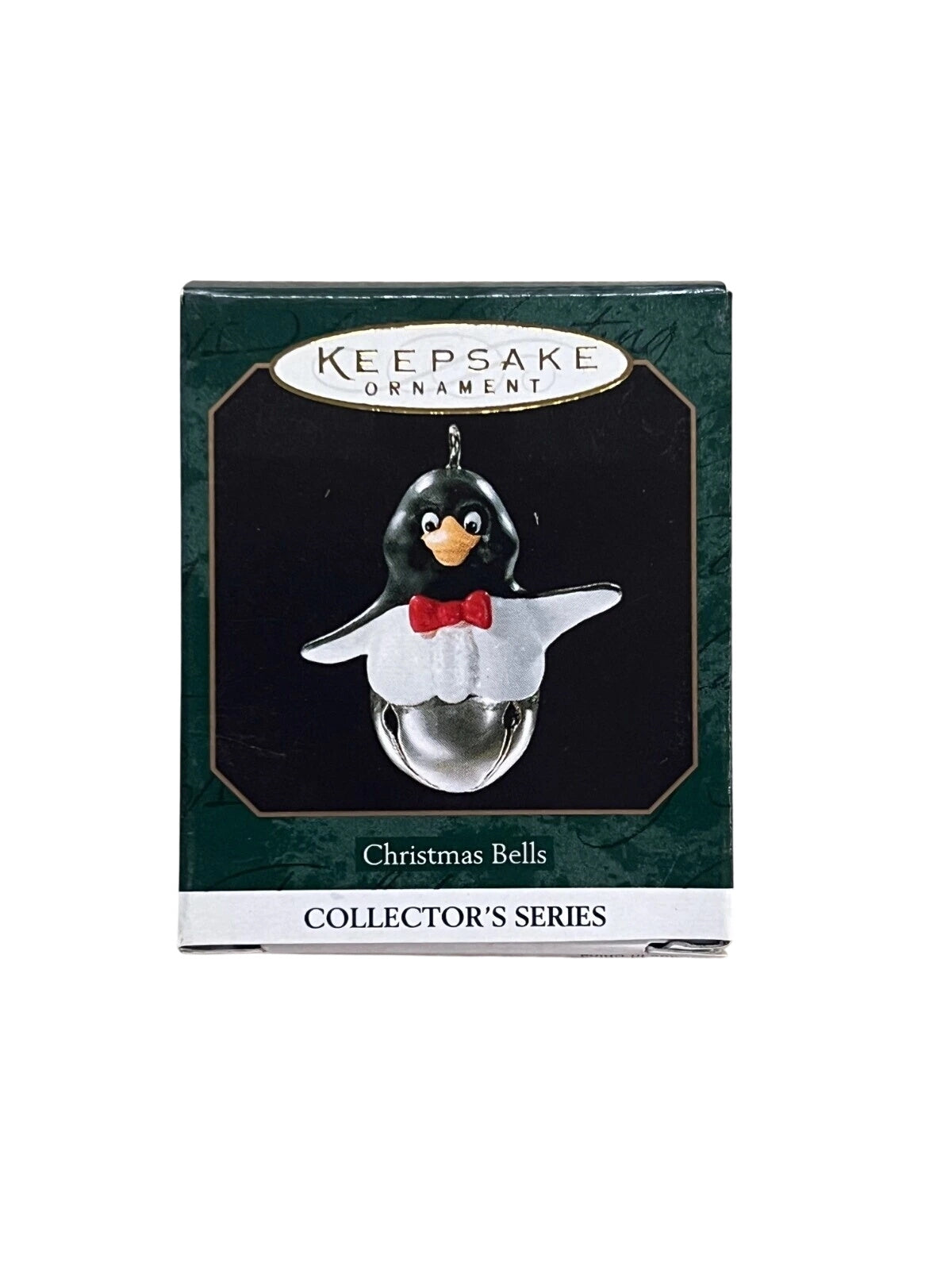 1999 Penguin Hallmark Ornament (Christmas Bell) QXM4489
