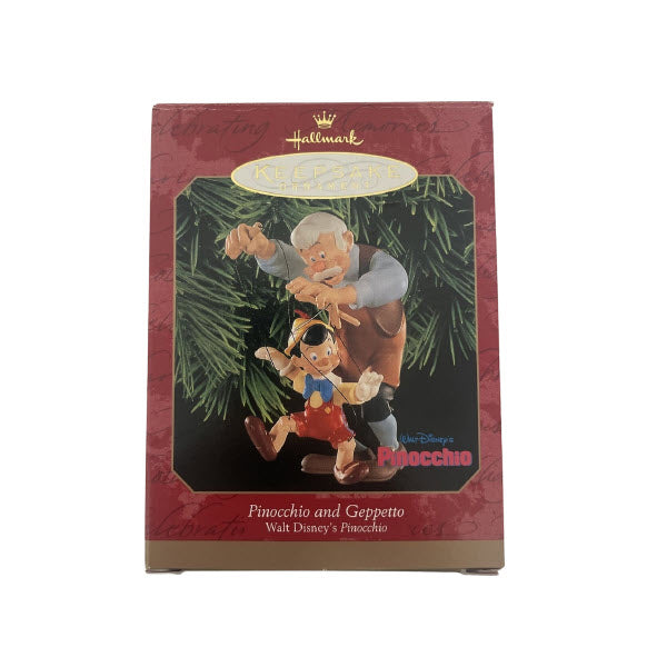 1999 Pinocchio and Geppetto Hallmark Ornament (Pinocchio) QXD4107