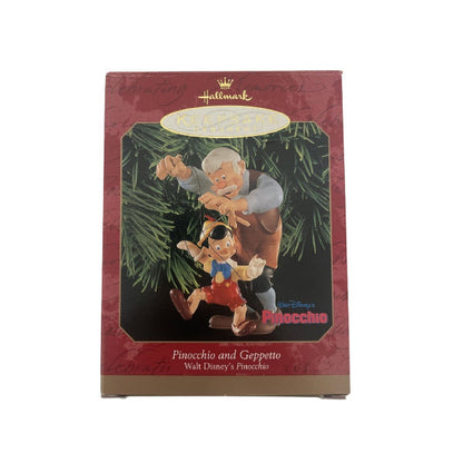 1999 Pinocchio and Geppetto Hallmark Ornament (Pinocchio) QXD4107