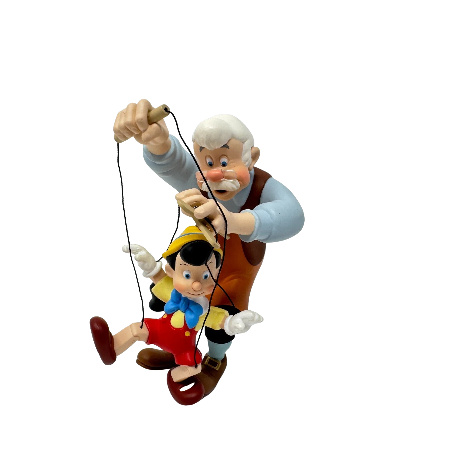 1999 Pinocchio and Geppetto Hallmark Ornament (Pinocchio) QXD4107 Image1