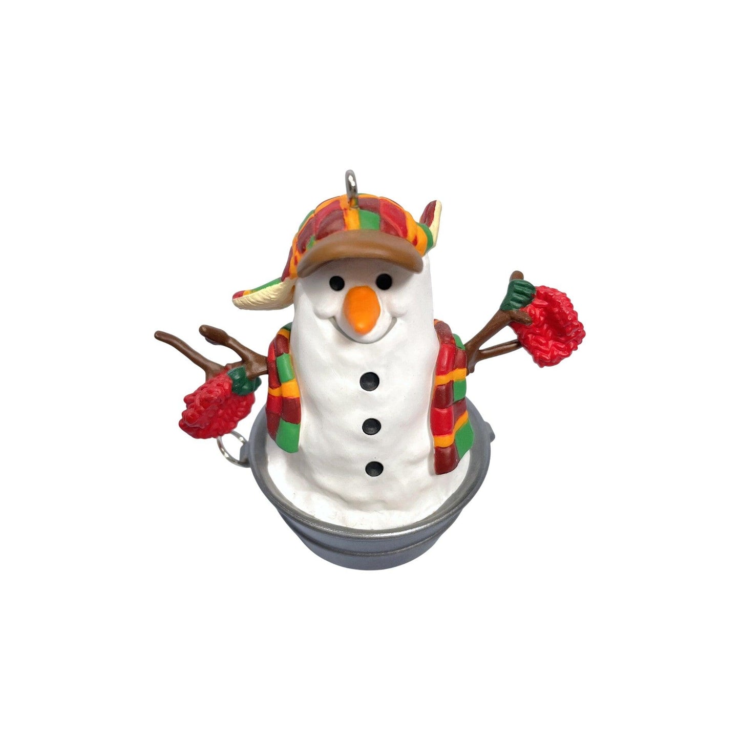 1999 Playful Snowman Hallmark Ornament (Snowman) QX6867 Image1