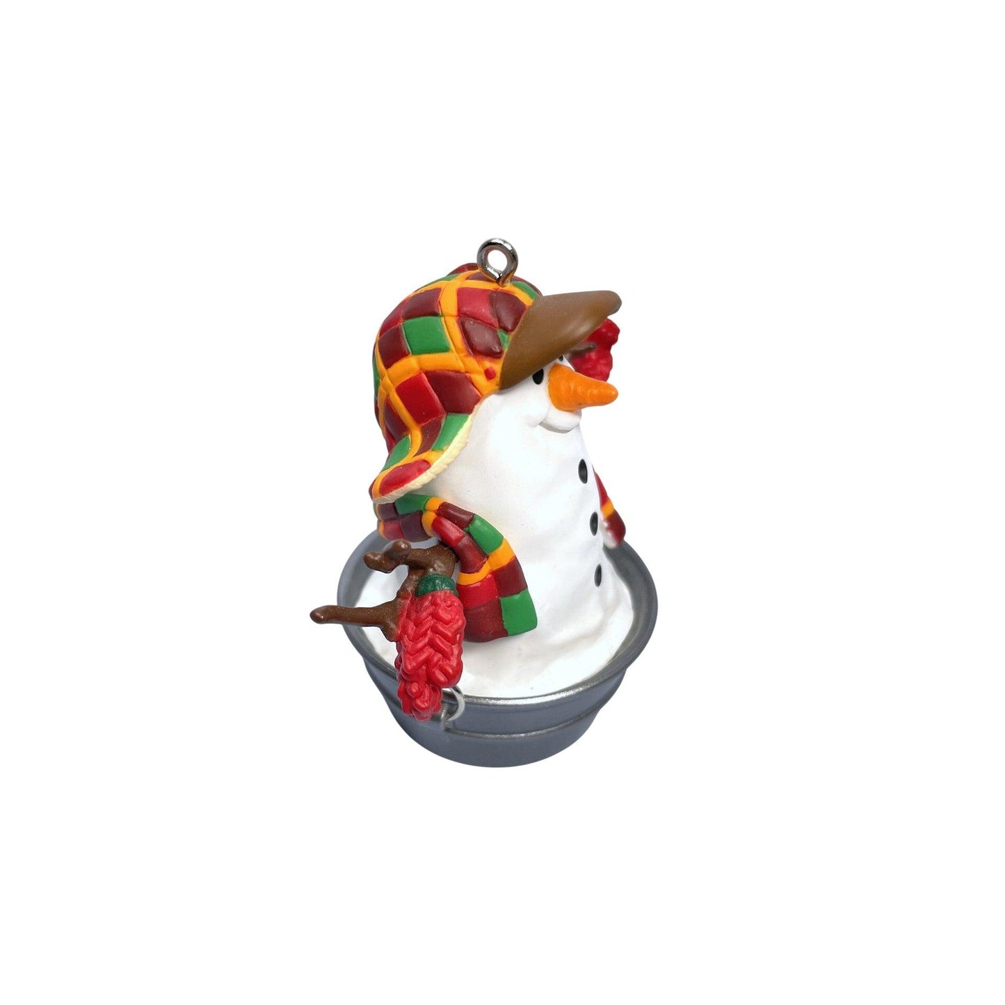 1999 Playful Snowman Hallmark Ornament (Snowman) QX6867 Image5
