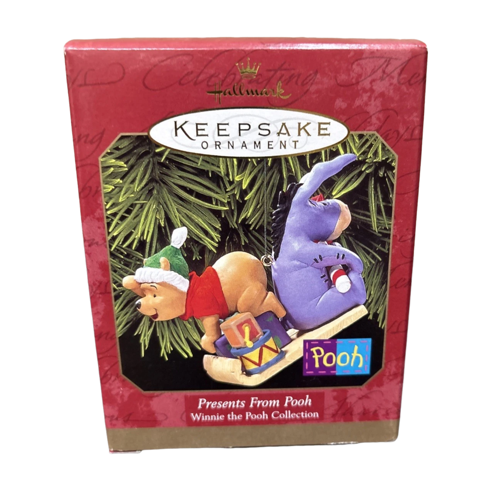 1999 Presents From Pooh Hallmark Ornament (Winnie the Pooh) QXD4093 Image2