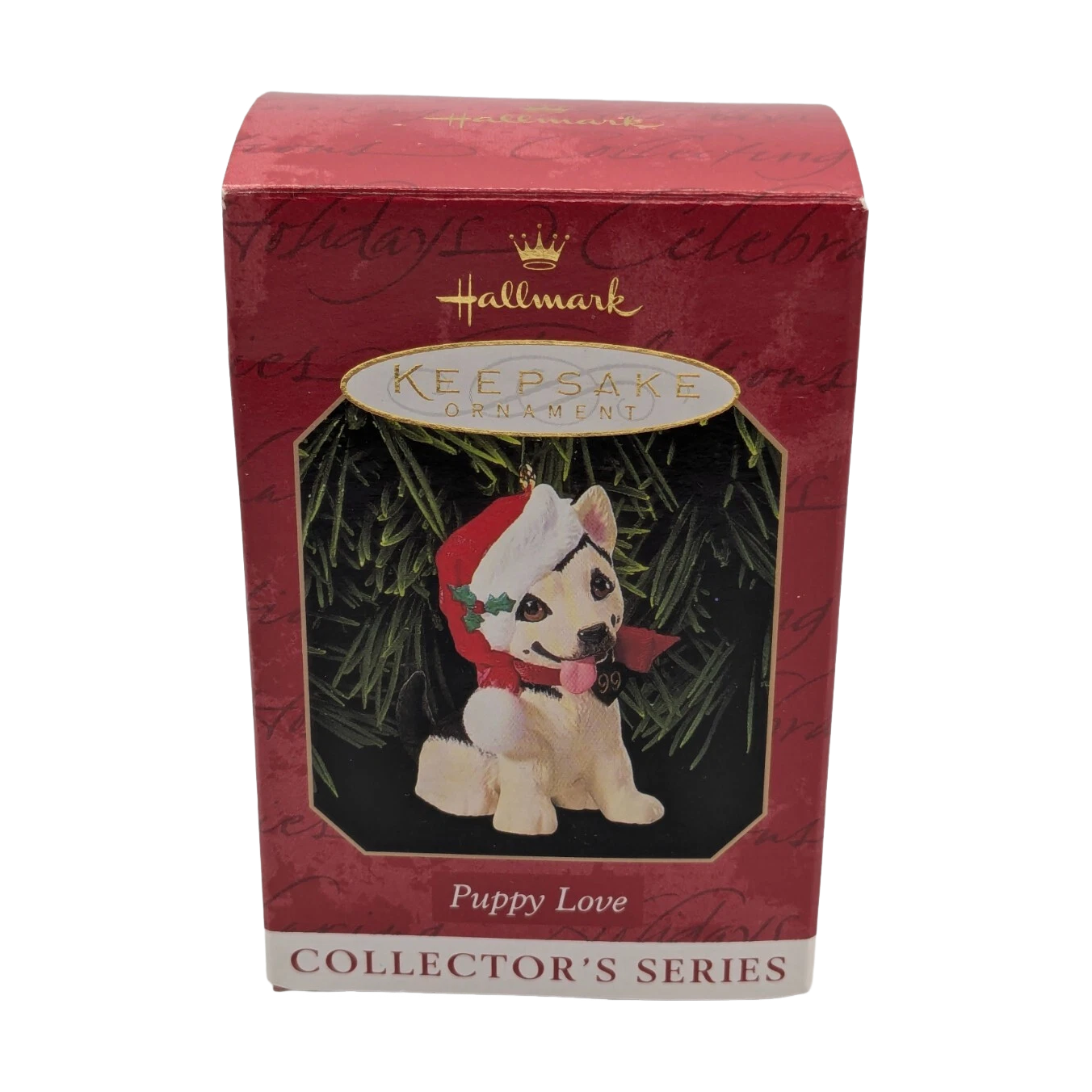 1999 Puppy Love Hallmark Ornament (Puppy Love) QX6327 Image2